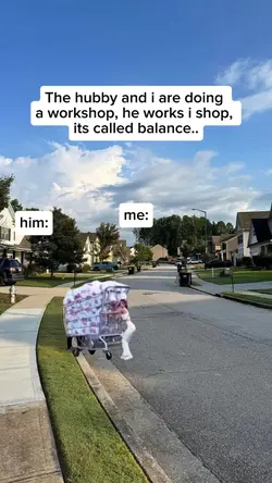 it's called balance