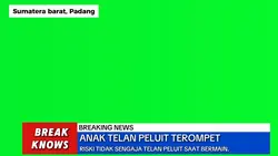 anak telan terompet