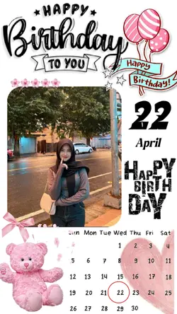 22 April brithday 