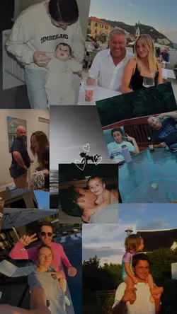 Dad collage