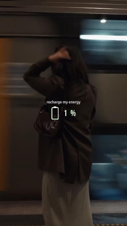 mengisi ulang energi saya