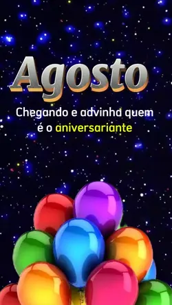 aniversariante agost