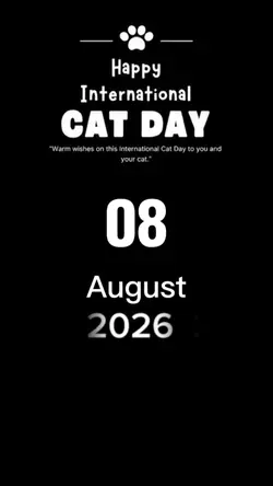 Happy Cat Day 2026