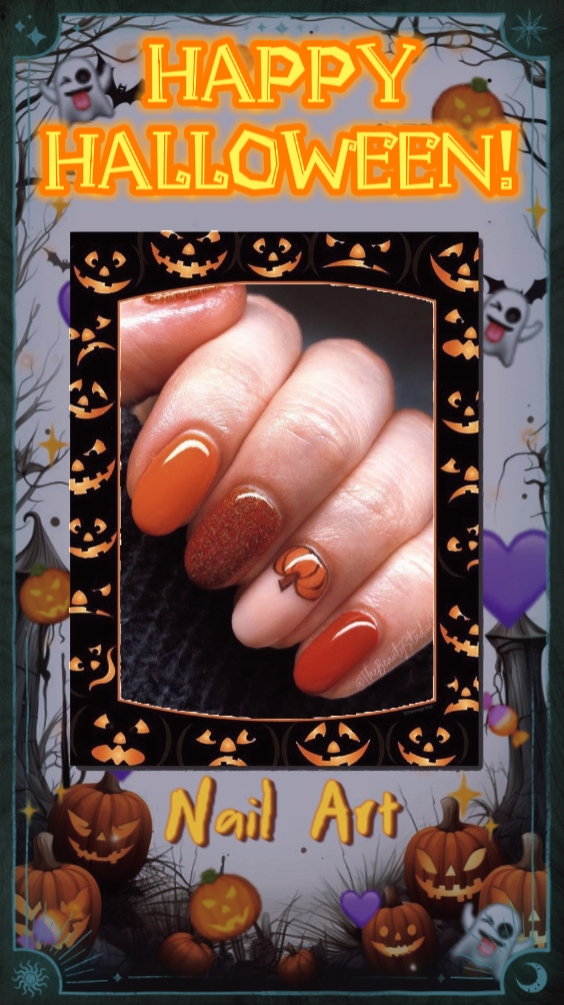 Halloween-Nagelkunst