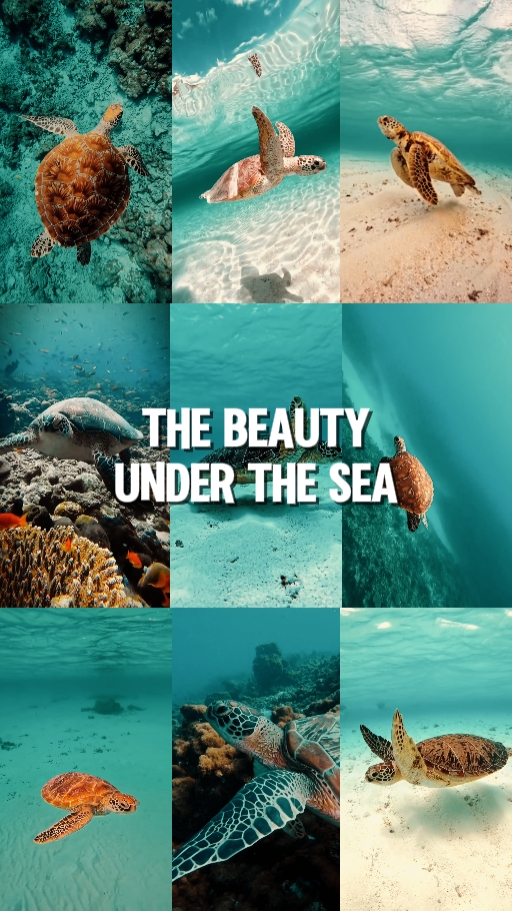 Sous la mer