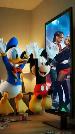 Mickey  Donald dance