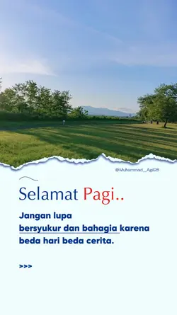 selamat pagi