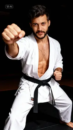 AI Photo Man Karatê