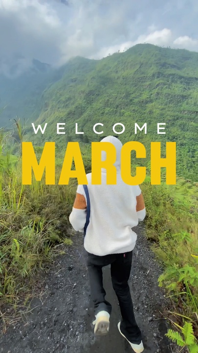 Selamat datang Maret 