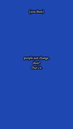 People change 