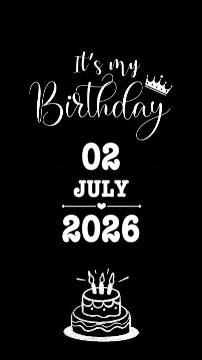 IT'S MY BIRTHDAY 