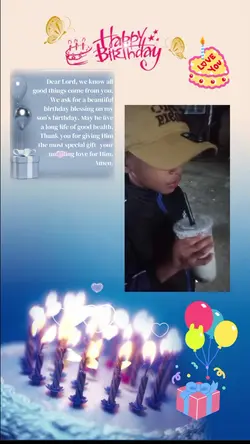 HBD dearSON..