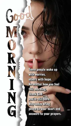 GOOD MORNING