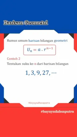 Barisan Geometri 