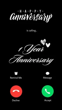 1st Anniversary Call