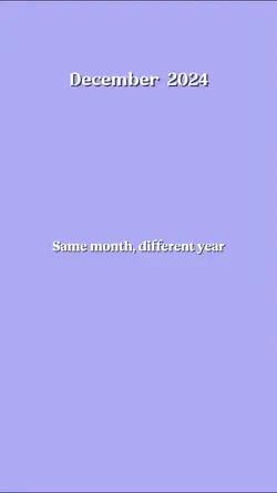same month