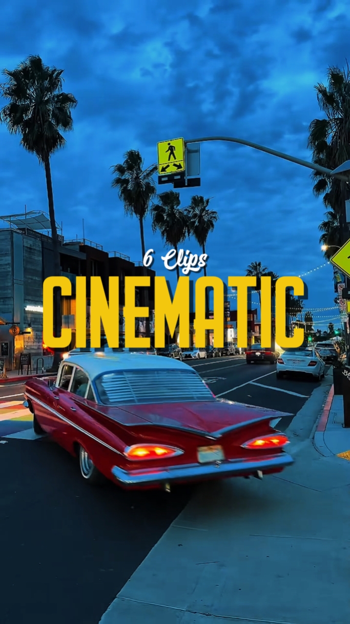 6 CLIPS CINEMATIC