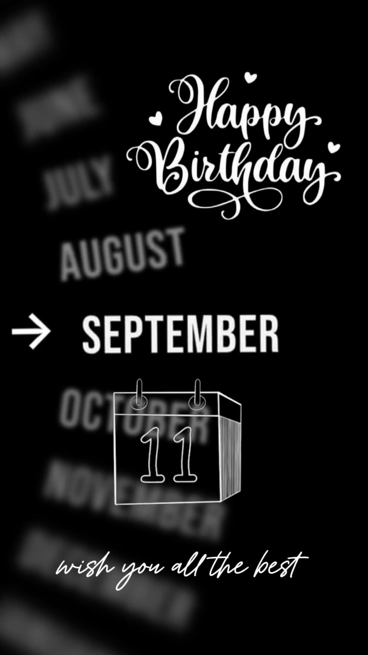 HBD 11 SEPTEMBER 