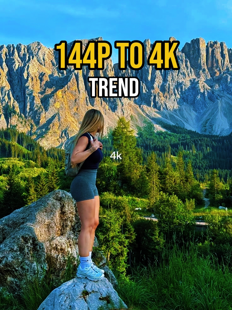 144p vs 4k Trend