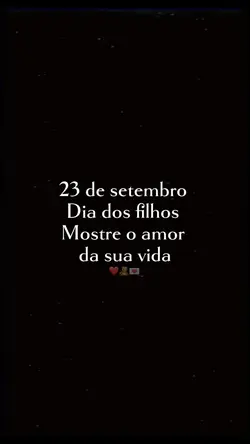 Dia dos filhos