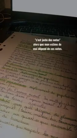 "Juste des notes"