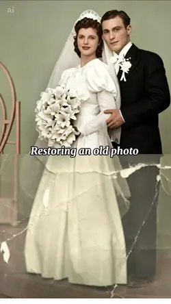 Restoring old photo