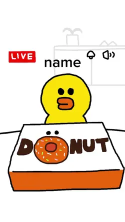 오리의 도넛 먹방