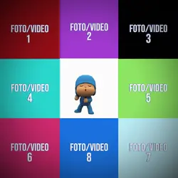 deixe o Pocoyo feliz