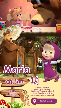MARSHA E O URSO