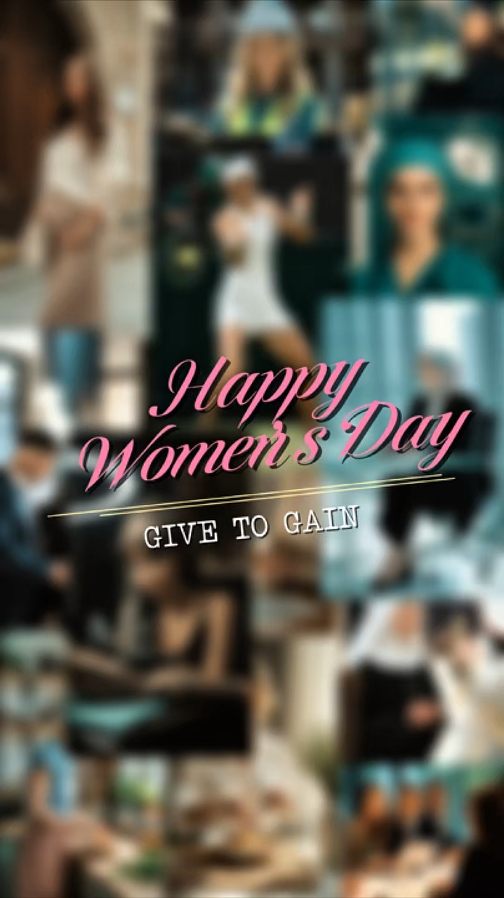 Feliz dia das mulheres