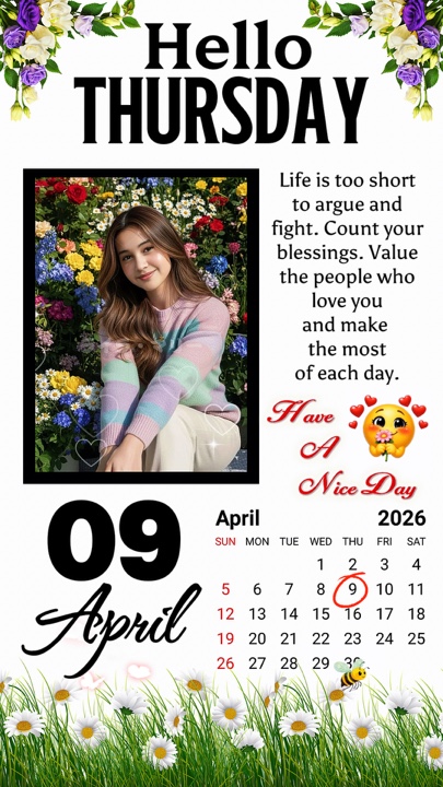 Kamis 9 April