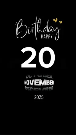 Hbd 20 November 2025