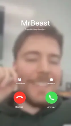 Mr.beast video call