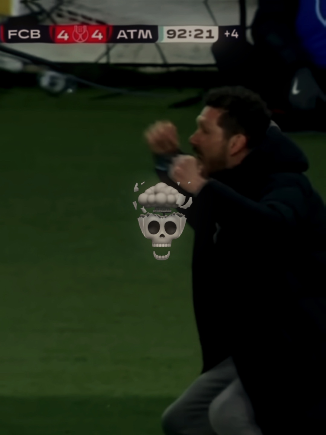 Skull face 3:4