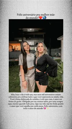 Aniversário mãe