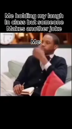 don't laugh in class