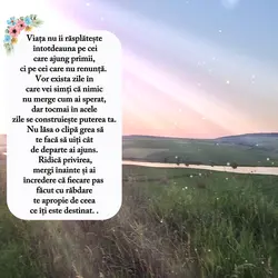 Răbdare si lecții 