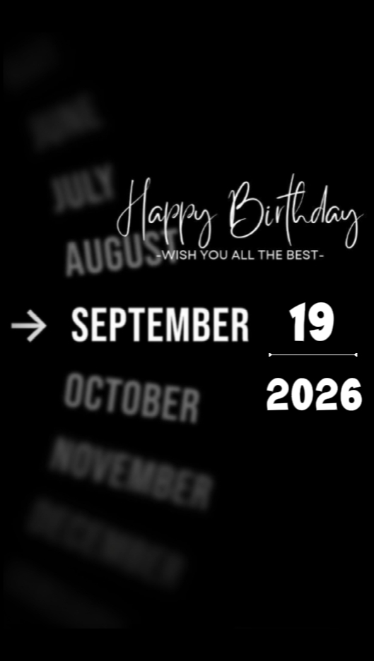 HBD BRO 19 SEPT