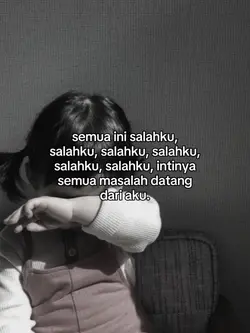 semua ini salahku 