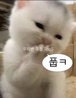 우리반 특징 Top5
