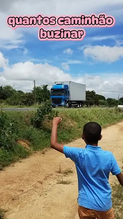 reação dos caminhone