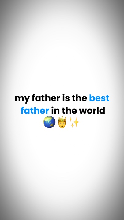 EN İYİ BABA 💙✨