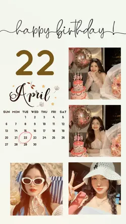 BIRTHDAY 22 APRIL