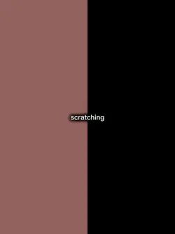 scratching