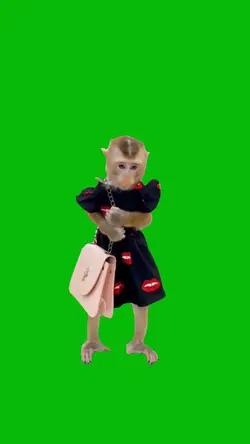 Monkey in a Dress