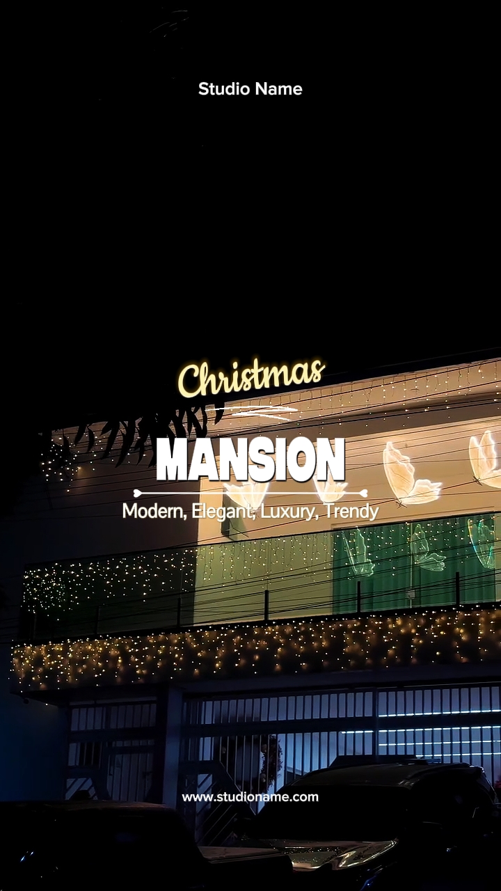 Christmas mansion 
