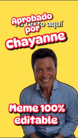 Aprobado por Chayane