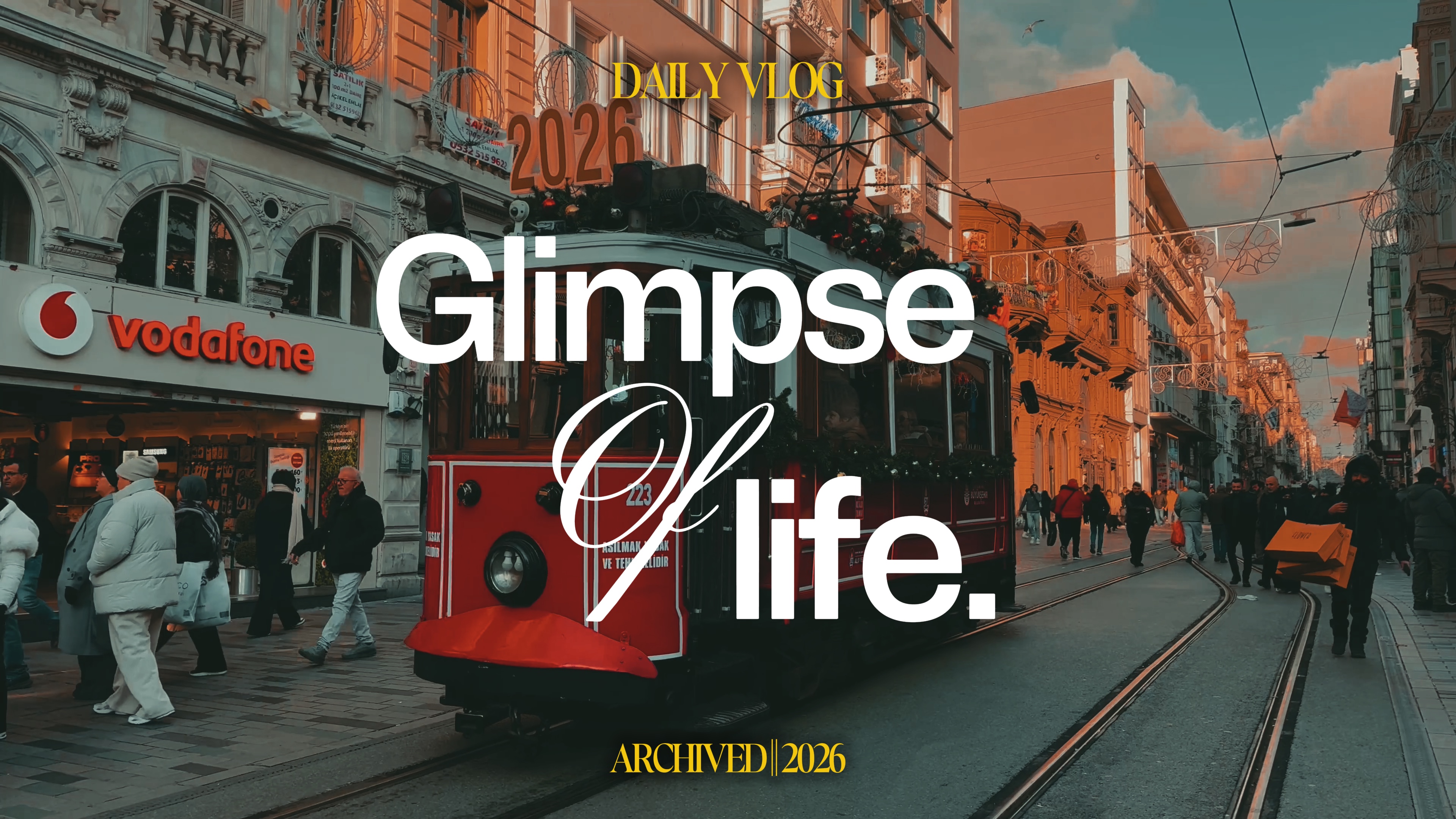 Glimpse of life