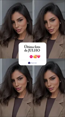 Última foto Julho