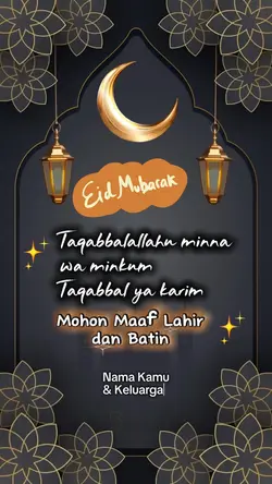 Ucapan Idul Fitri